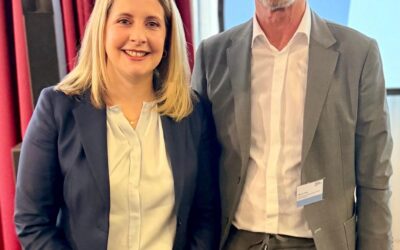 BIEF Geschäftsführung trifft Bundesbauministerin auf dem Detuscheln Holzbaukongress